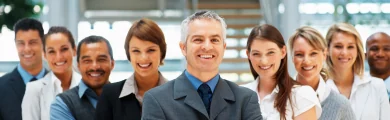 A company leadership team