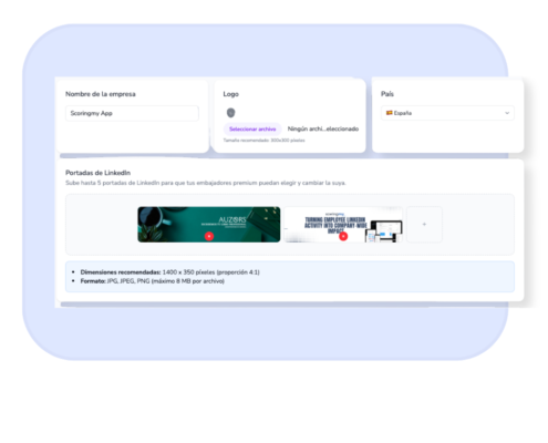 configuracion empresa - employee branding - scoringmy configuracion empresa - employee branding - scoringmy