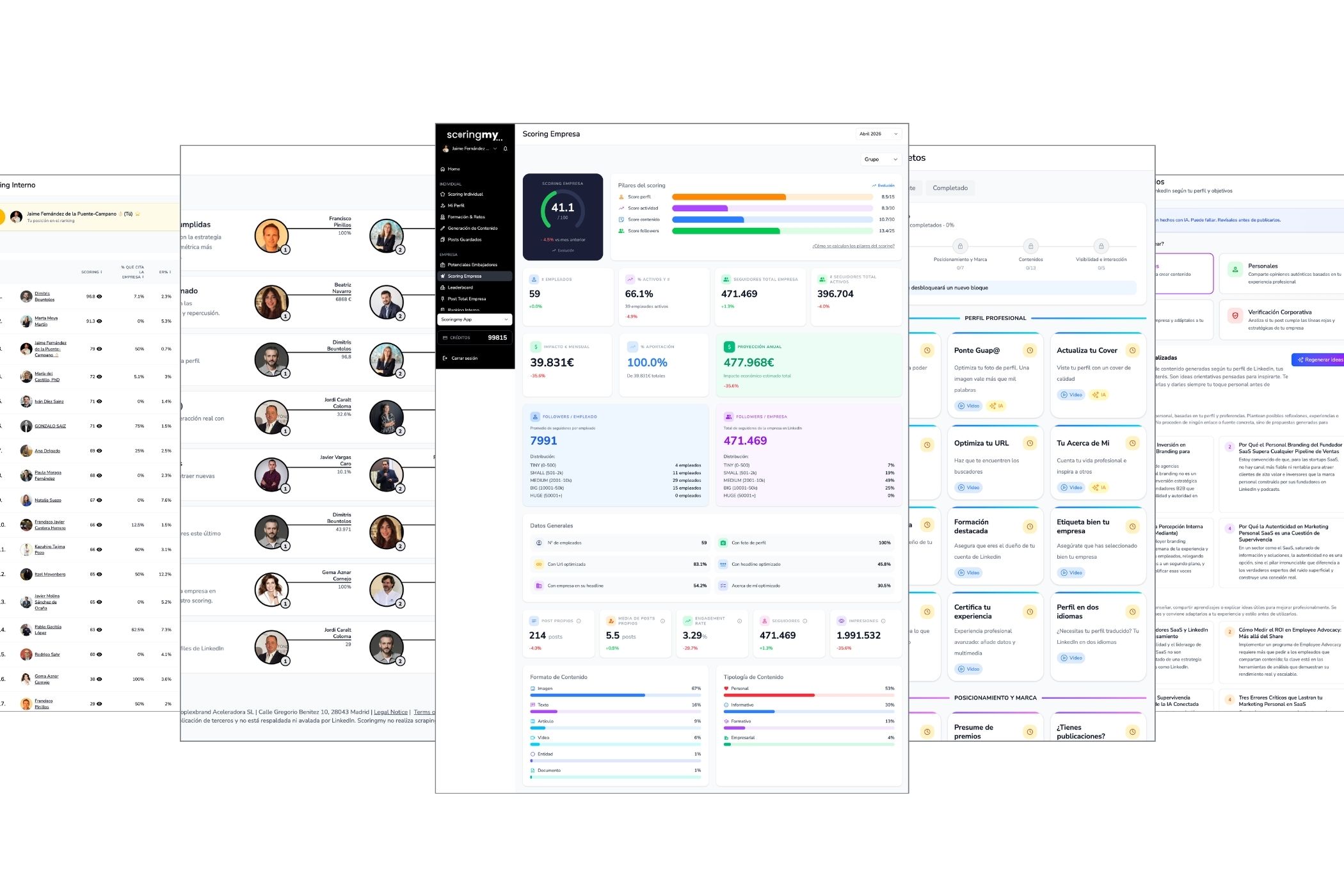 Scoringmy Employee Advocacy Platform
