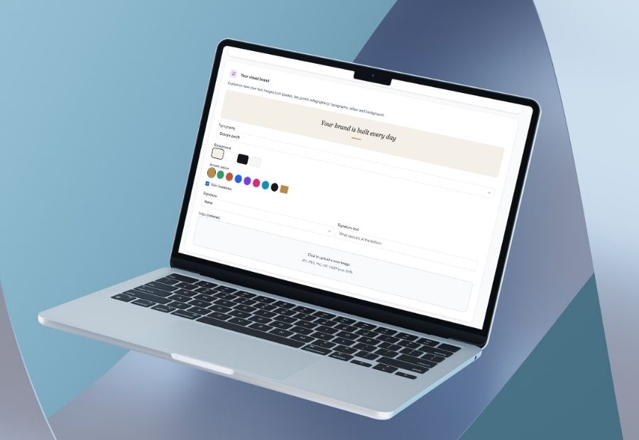 Personal style setup: pillars, keywords, colours and fonts