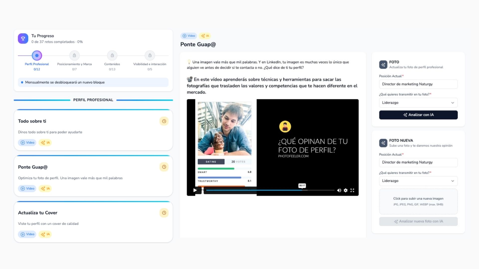 Formación personalizada con IA