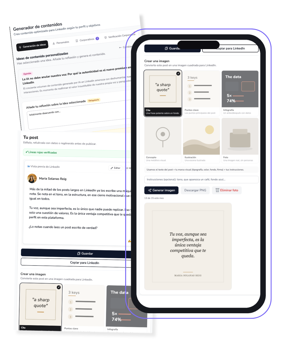 Own-style content generation