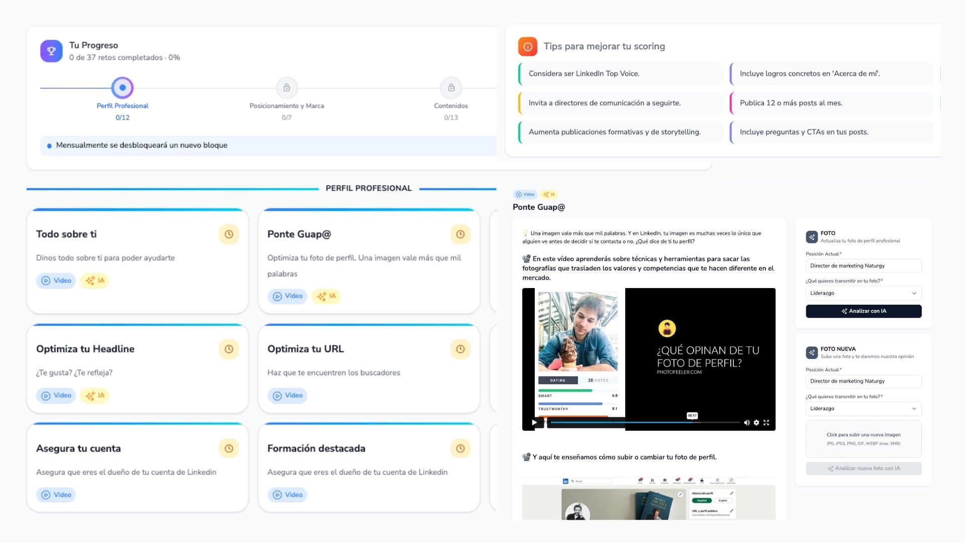 Tips and tricks personalizados