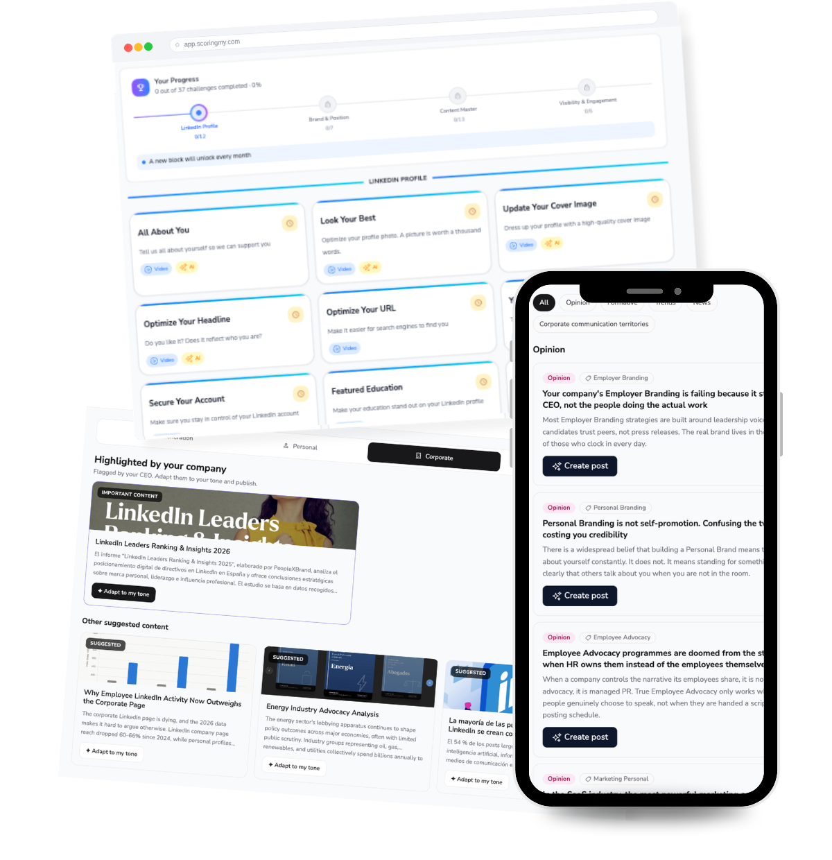 Individual salesperson analytics